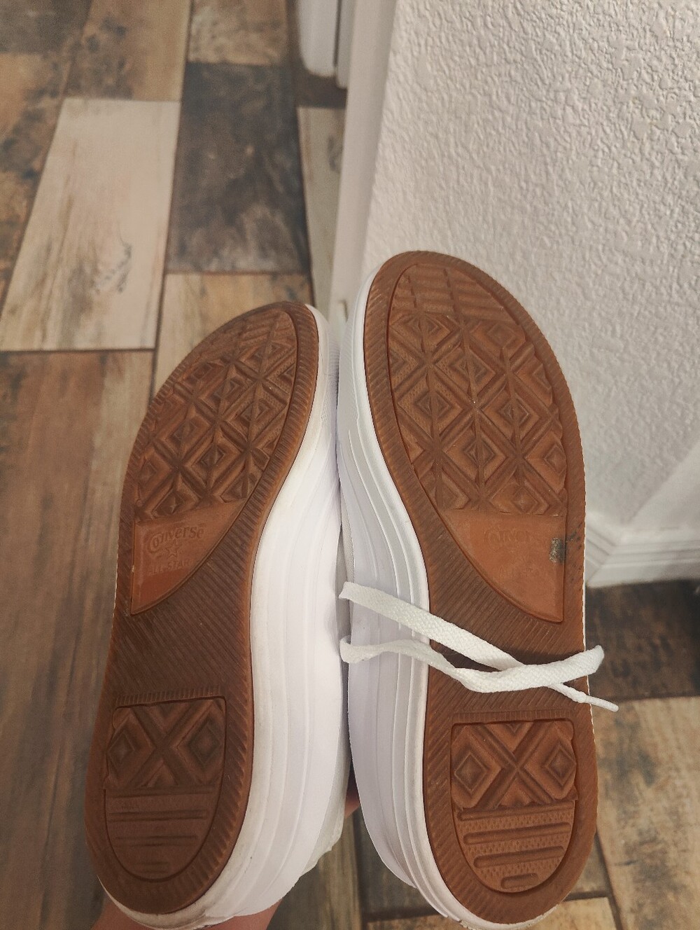 Converse Chuck Taylor All Star Move Canvas Platform, 8.5 Women's, White - Picture 6 of 8